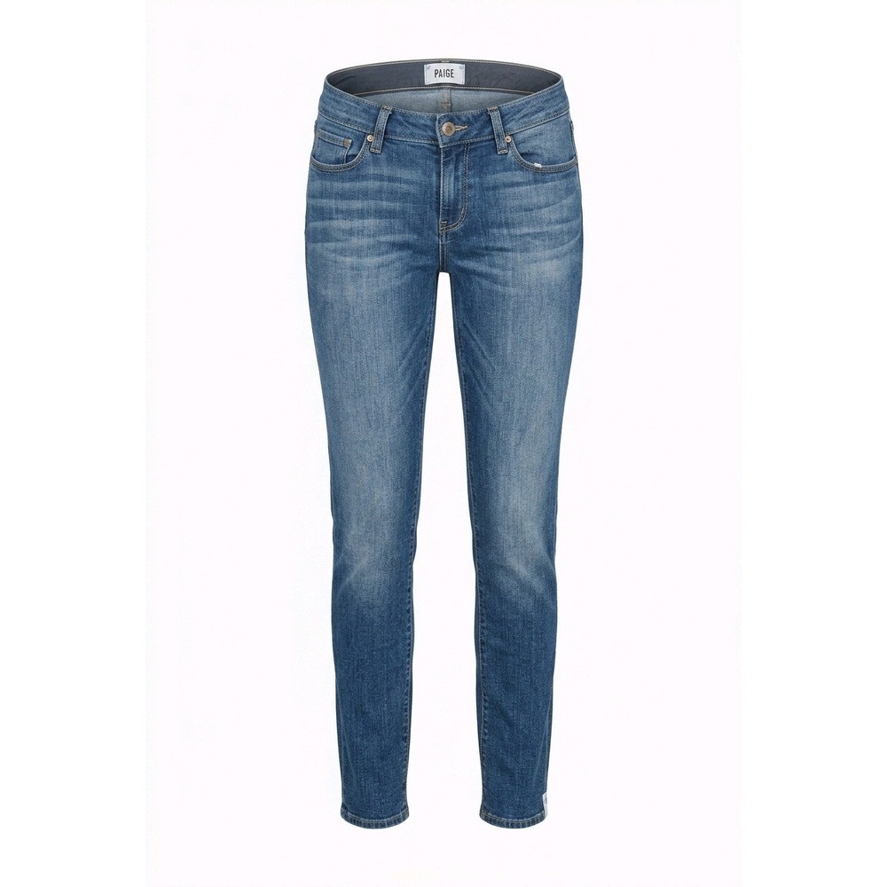PAIGE Skyline Skinny Jeans‎ Womens 28 Medium Wash Blue Denim Stretch RN 27002